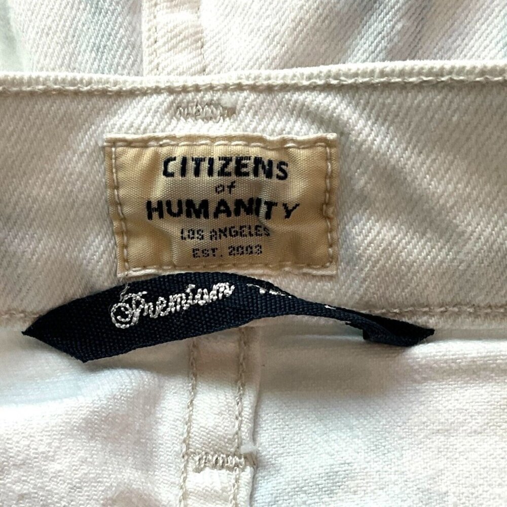 Citizens of Humanity Size 25 Emerson Jeans Slim Boyfriend Light Wash Tie Dye - Picture 7 of 10
